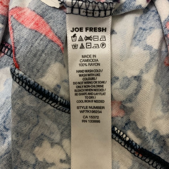 Joe Fresh | Floral Long Sleeve Blouse - Picture 7 of 7